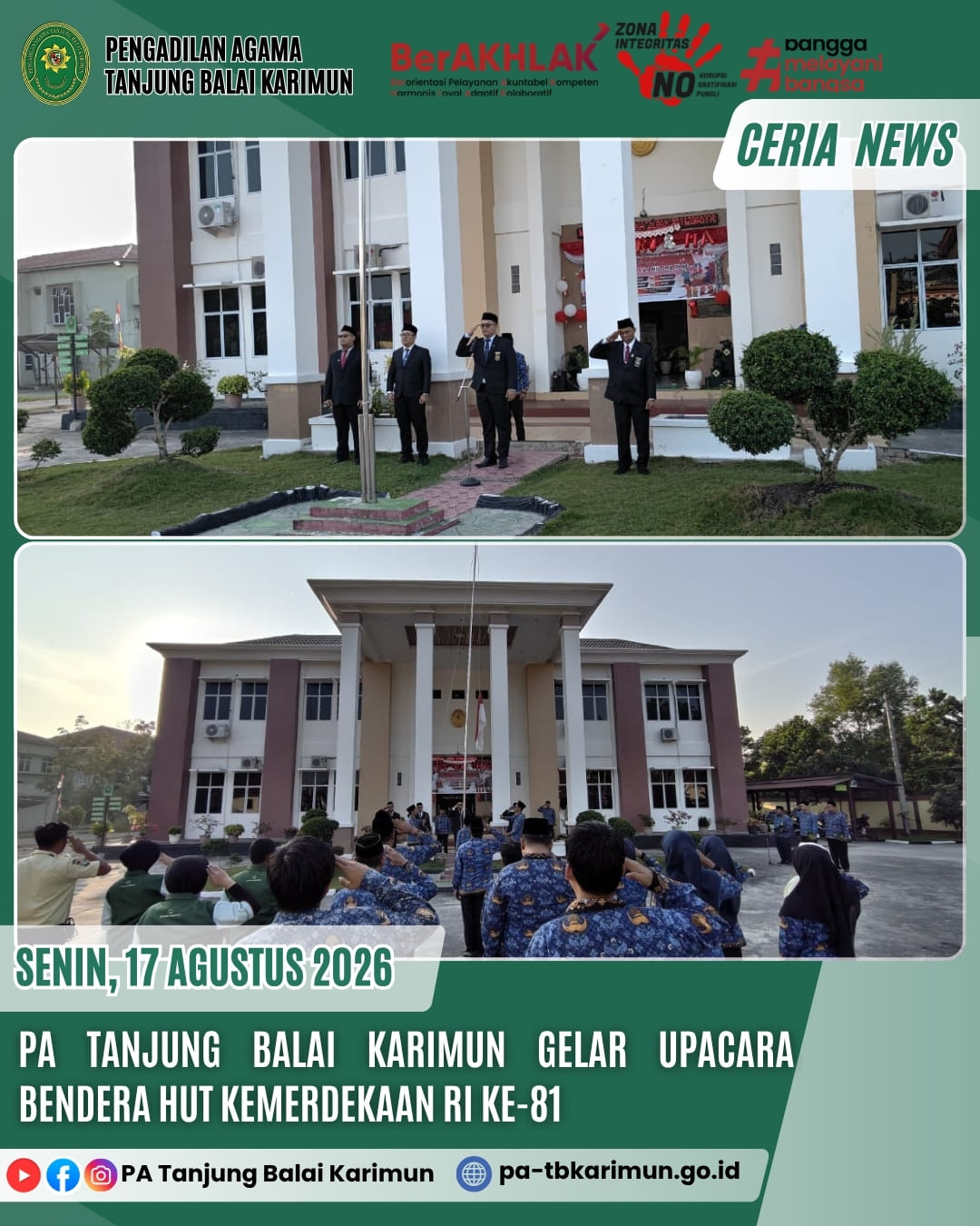 Upacara HUT RI PA