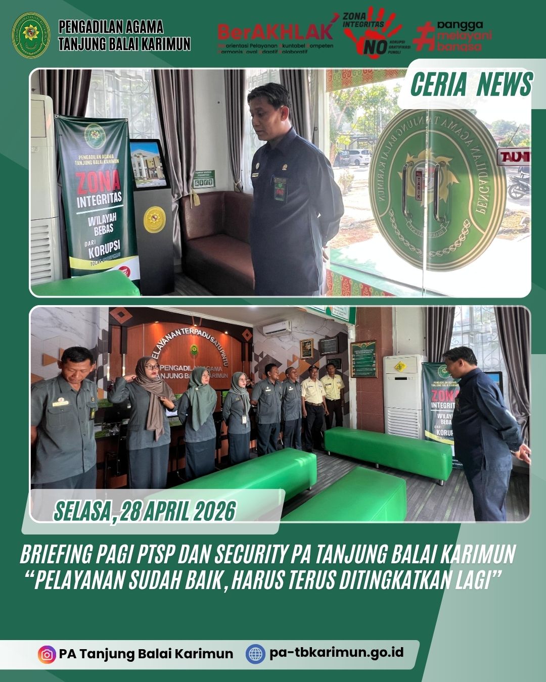 Briefing PTSP 28 April 2026