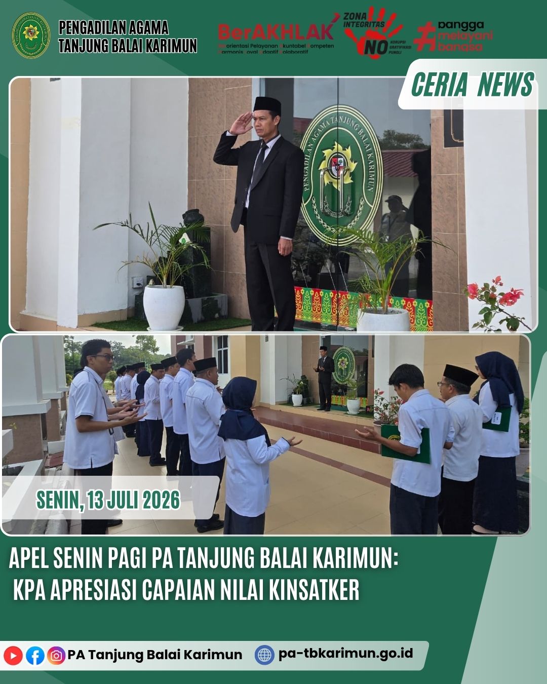 APEL 13 Juli