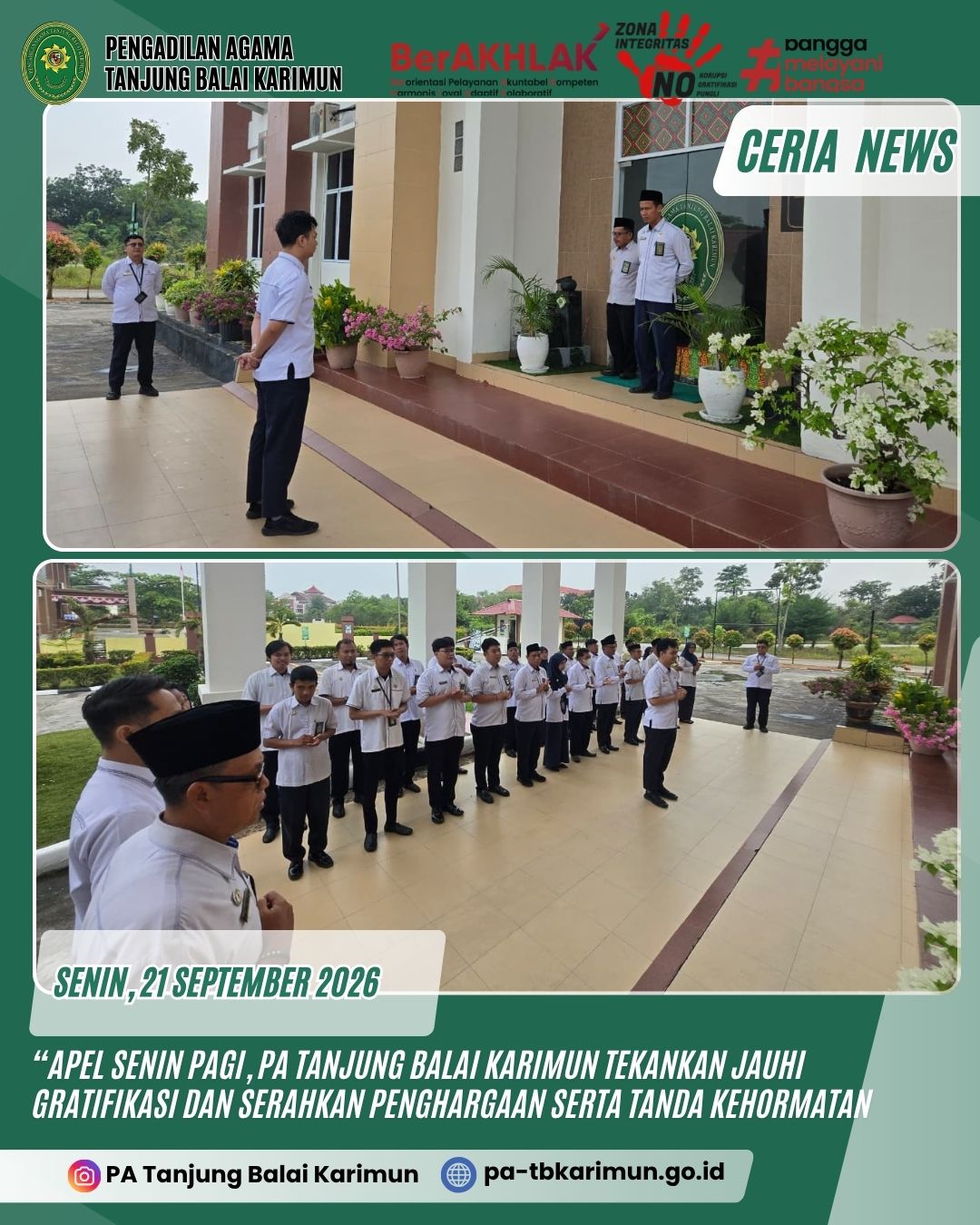 Apel Senin 1